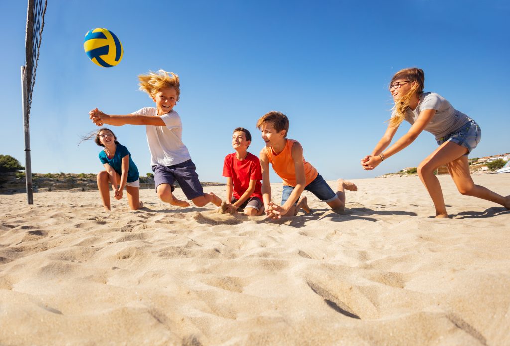 Enfant Beach volley