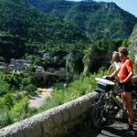 le velo en vacances a la malene 